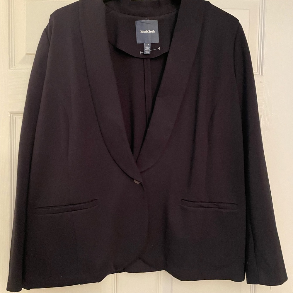 New ModCloth Ponte Blazer